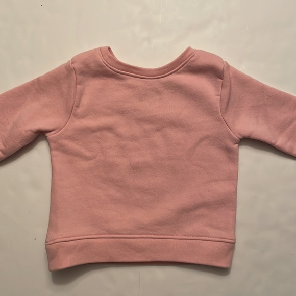 Garanimals toddler girl bear face graphic long sleeves fleece top . Size 24M - Picture 8 of 13